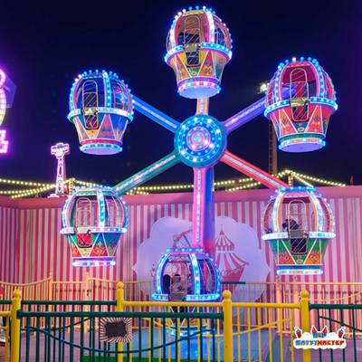 Колесо обозрения «Орбита» — 6,7 м, 6 кабин, до 12 человек