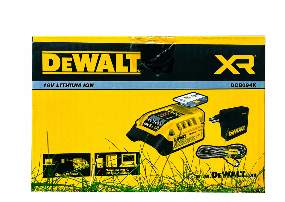DEWALT DCB094 Многофункциональный адаптер 20 В/60 В FLEXVOLT 5 AMP ЗАРЯДНЫЙ преобразователь DCB090