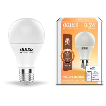 Лампа Smart Home DIM A60 E27 8.5W 2700К 1050112 Gauss
