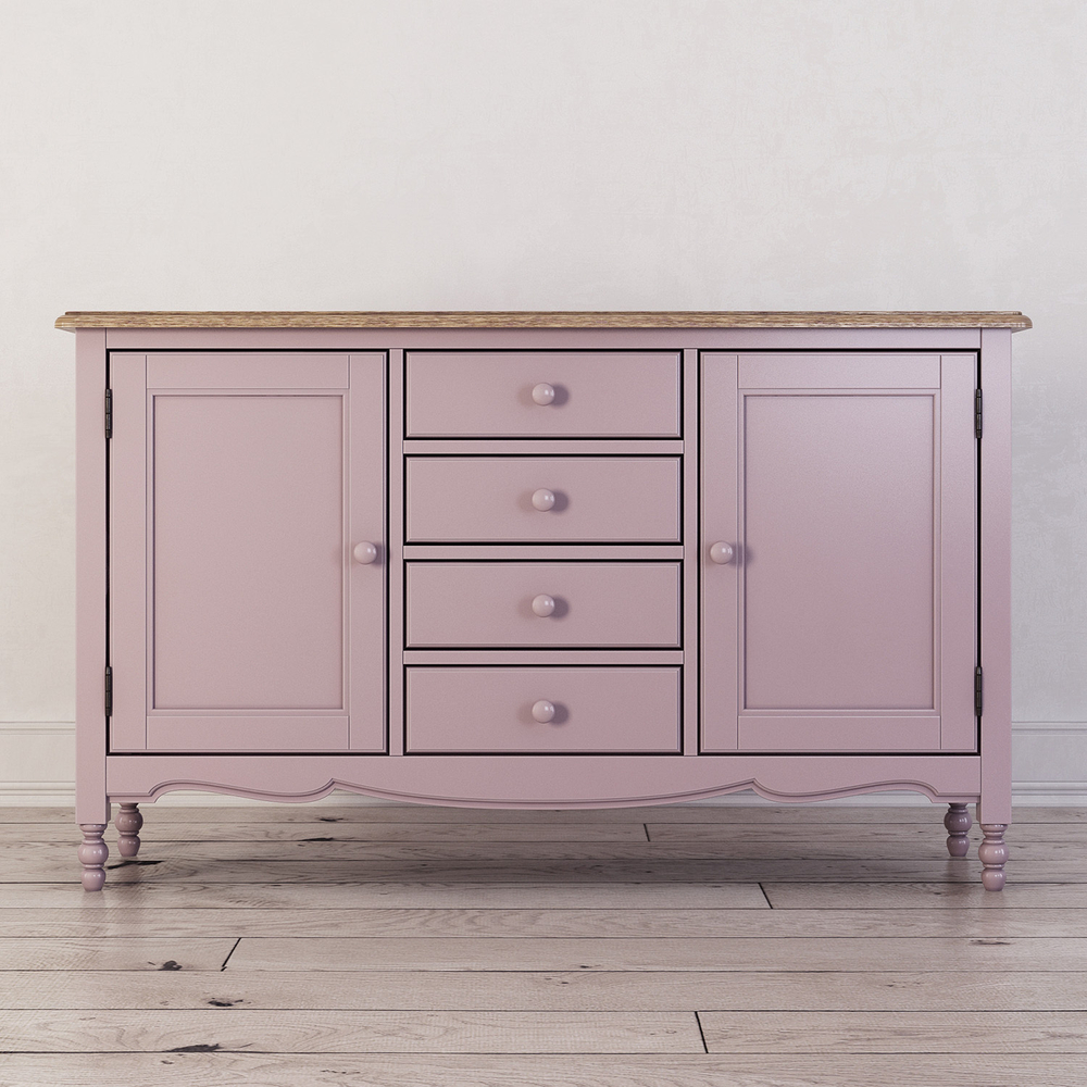 Буфет двухстворчатый с 4-я ящиками Leblanc