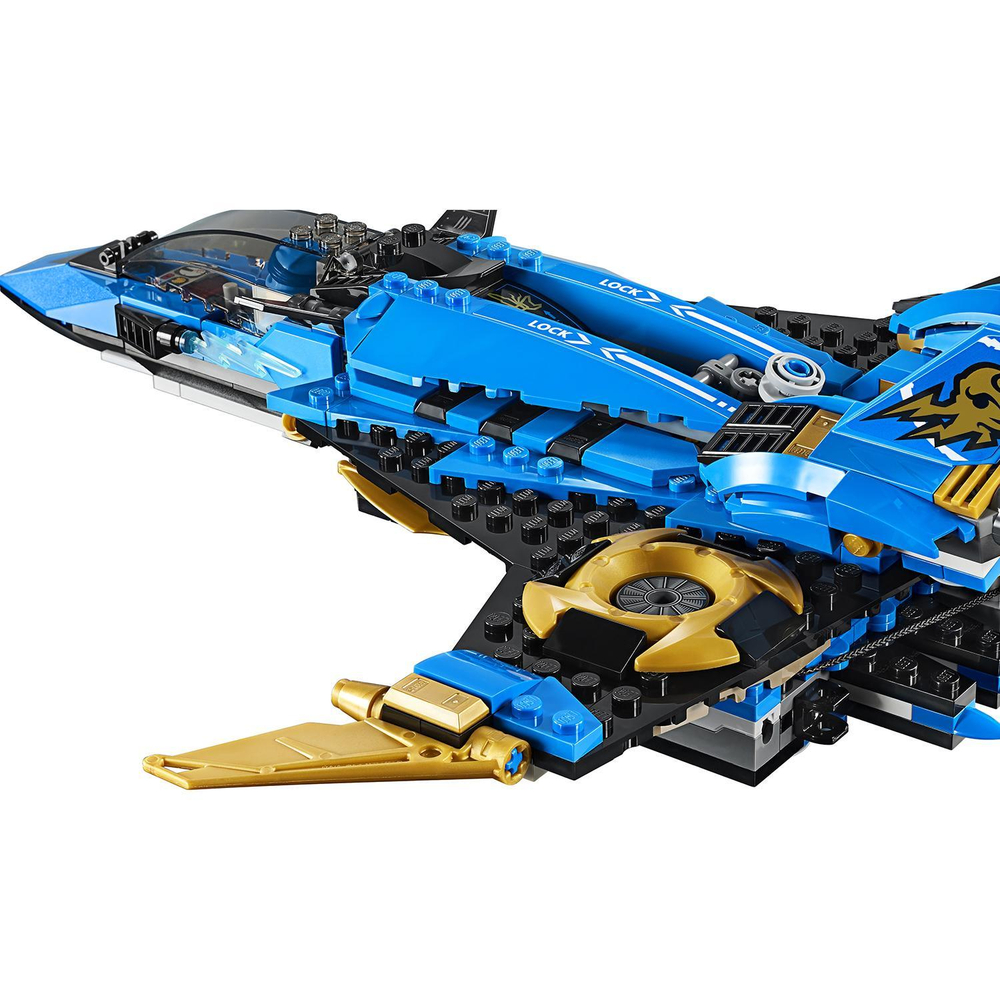 LEGO Ninjago: Штормовой истребитель Джея 70668 — Jay's Storm Fighter — Лего Ниндзяго