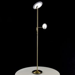 Citilux Дискус CL802003 Торшер светодиодный с диммером Бронза