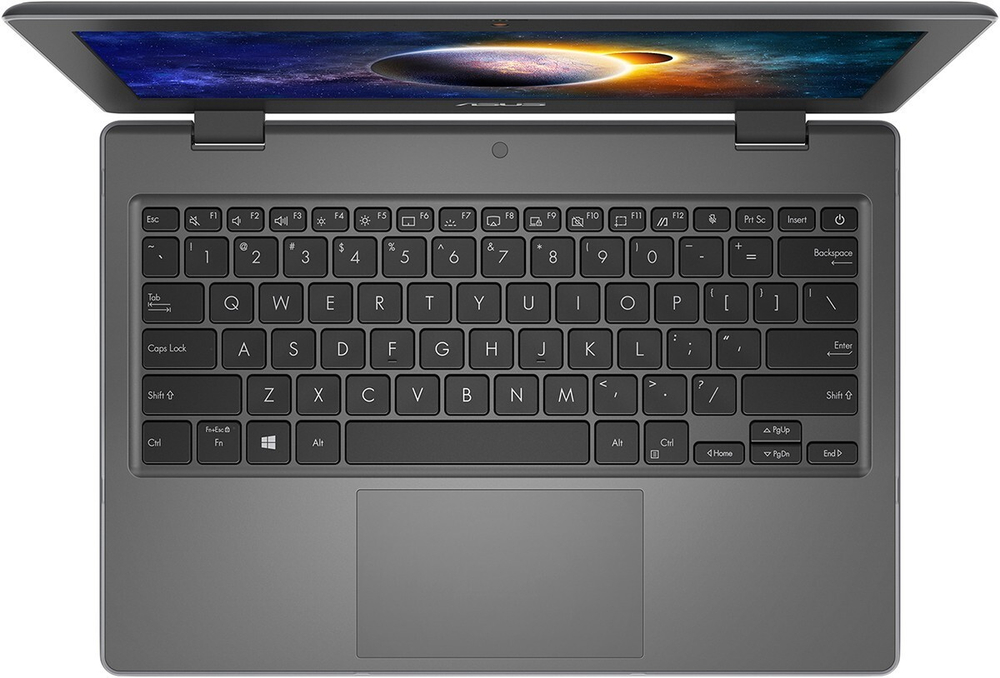 Ноутбук-трансформер Asus BR1100CKA-GJ0328R (90NX03B1-M04690)  11.6;(1366x768)TN/ Pen Silver-N6000(1.1ГГц)/ 4Гб/ 128Гб eMMC / UHD Graphics/ Win10 Pro/ Серый