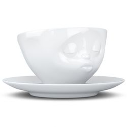 Чайная пара Kissing, 200 мл, белая