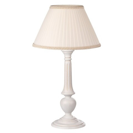 Лампа настольная «Лаура» выбеленный дуб с золотой патиной Л04БЗ