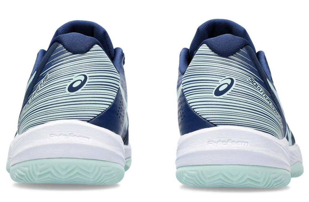 Женские теннисные кроссовки Asics Solution Swift FF Clay - blue expanse/pale blue