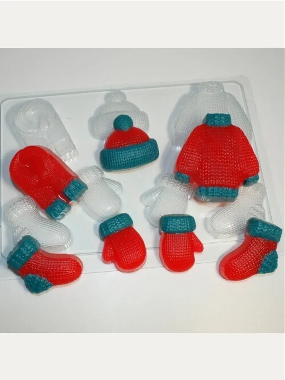 Форма пластиковая Вязаные МИНИ