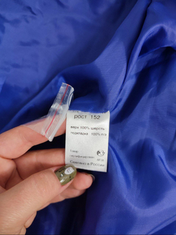 Пальто Shaluny шерстяное на 12 лет, новое