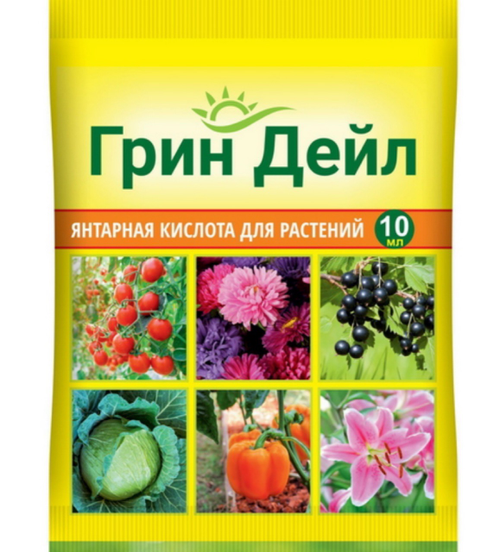 Янтарная кислота Грин Дейл 10 мл  ПЗУ-57