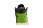 Кроссовки Jordan Air Jordan 1 Mid "Green Black" (Женская размерная сетка)