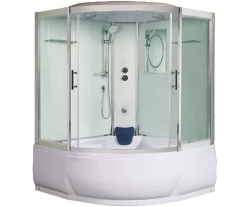 Душевая кабина WeltWasser (ВельтВассер) Emmer 15055-2, с высоким поддоном, 150x150x217