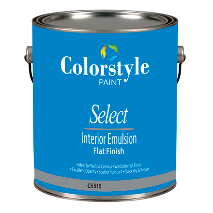 CS515. COLORSTYLE / Benjamin Moore SELECT INTERIOR EMULSION FLAT FINISH. Моющаяся высоко-матовая краска для интерьера.