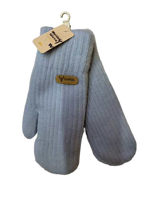 Варежки. Унисекс. Материал верха: Шерсть-текстиль. Подклад: Махровые. Очень Толстые. 12 шт в упаковке, разные цвета.