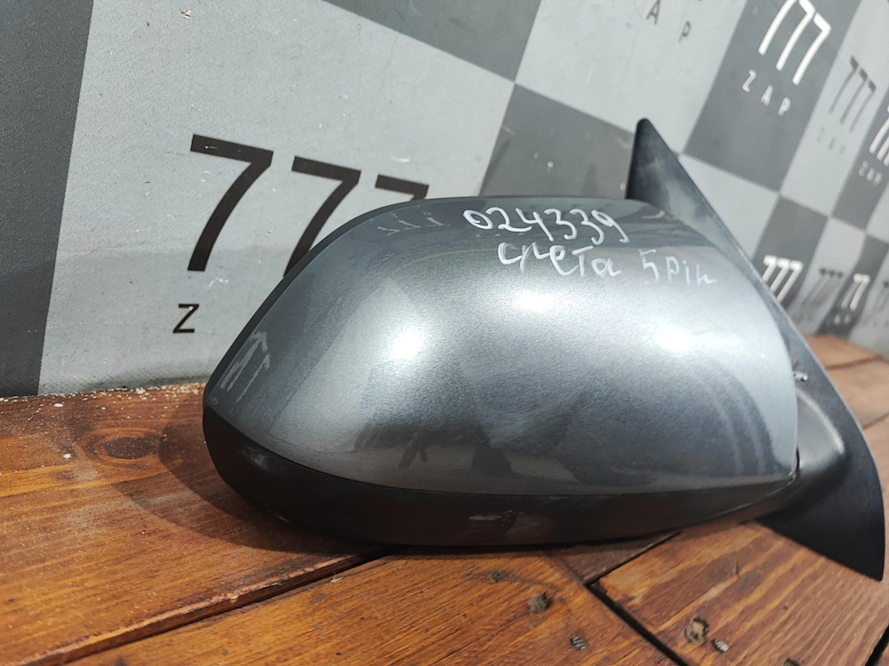 Зеркало правое 5 Pin контактов Hyundai Creta 1 (GS) 16-21 Б/У Оригинал 87620C9110