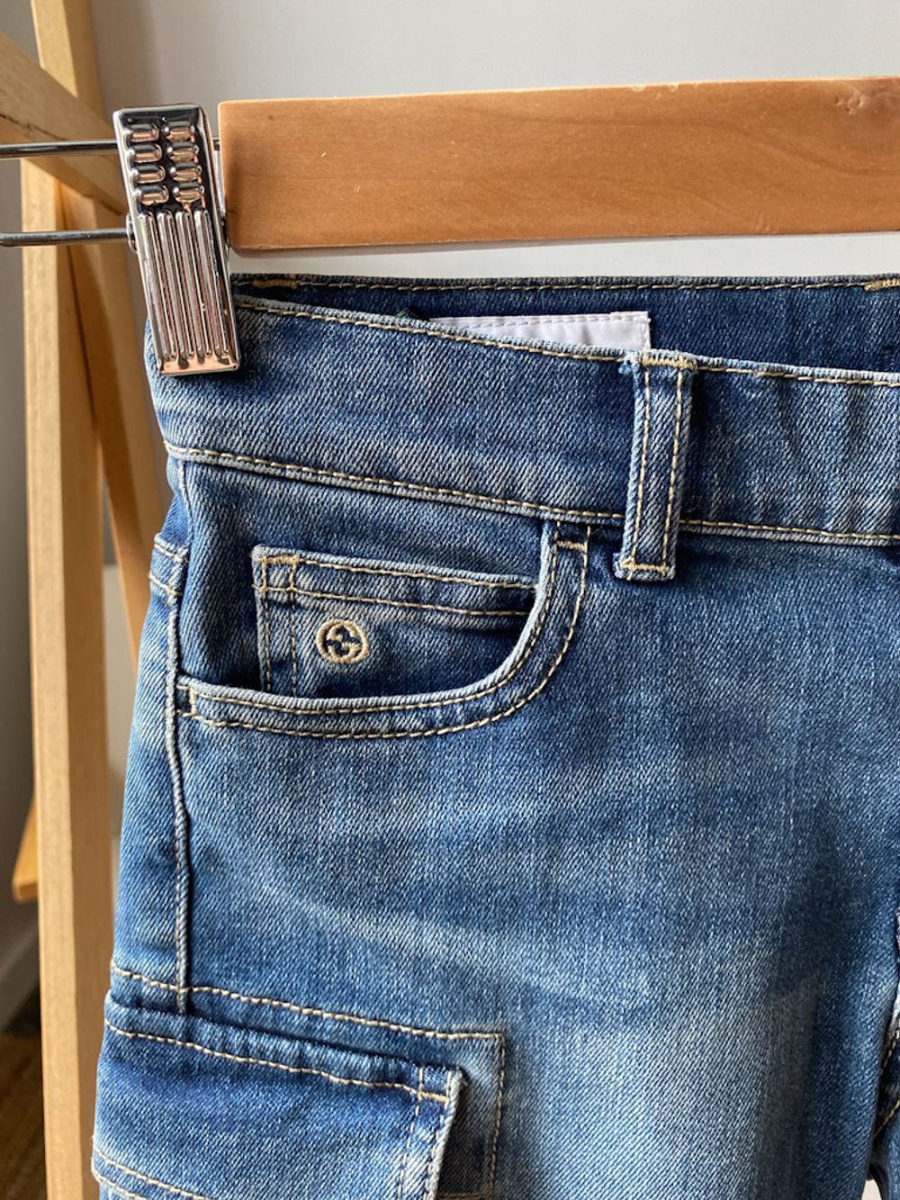 Джинсовые шорты Gucci, 116