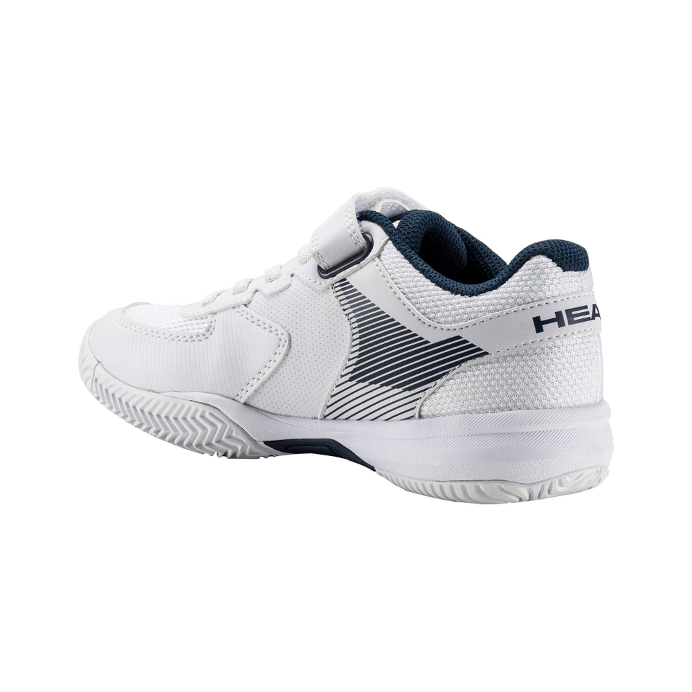 Детские теннисные кроссовки HEAD Sprint Velcro 3.0 Kids - White, Dark Blue
