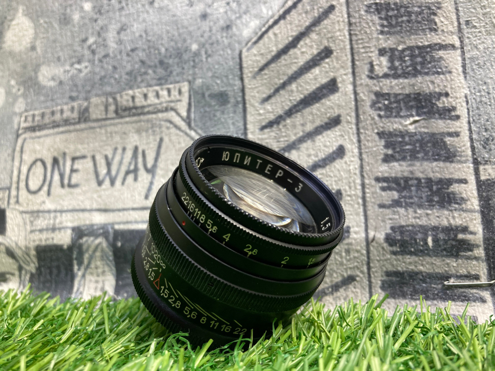 Юпитер-3 1.5/50mm Черный