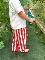 Брюки свободного кроя Mjölk Red Stripes, уценка