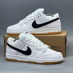 Кроссовки NikeDunkSB White Gum #58 (бел.)