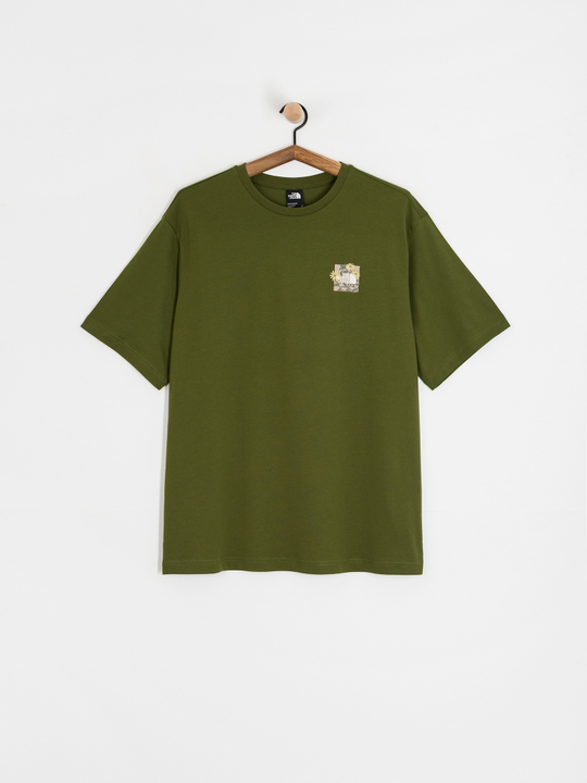 Футболка The North Face Connected Relaxed Graphic зелёная