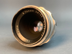 Exakta Varex IIa + Tessar 2.8/50mm пыль внутри объектива