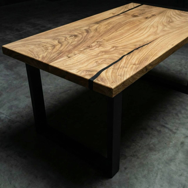 Карагач трещина с эпоксидной смолой