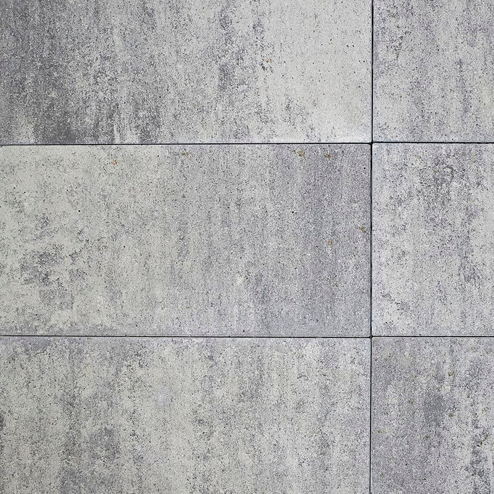 ТРОТУАРНЫЕ ПЛИТЫ ПРЯМОУГОЛЬНИК - Б.5.П.6 ЛИСТОПАД ГЛАДКИЙ АНТРАЦИТ