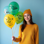 Латексный шар с рисунком «23 февраля!», 36 см