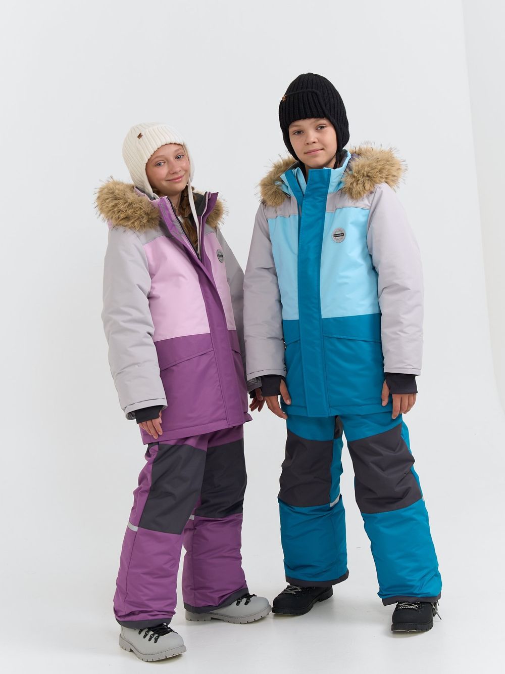 Костюм зимний с системой роста "Аквамарин" 7+