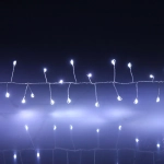 Гирлянда для дома 2,0 м 150 ламп LED «Мишура», IP-40, Белый