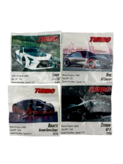 Жевательная резинка Turbo Xtreme ,блок 300 шт.