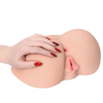 Мастурбатор-полуторс 23х19х11см с 2 входами (вагина и анус) Kokos Juliana