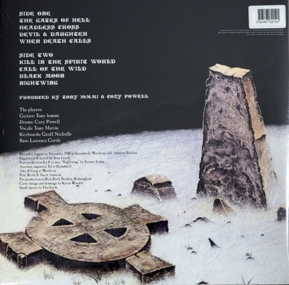 Black Sabbath / Headless Cross (Clear Vinyl)(LP)