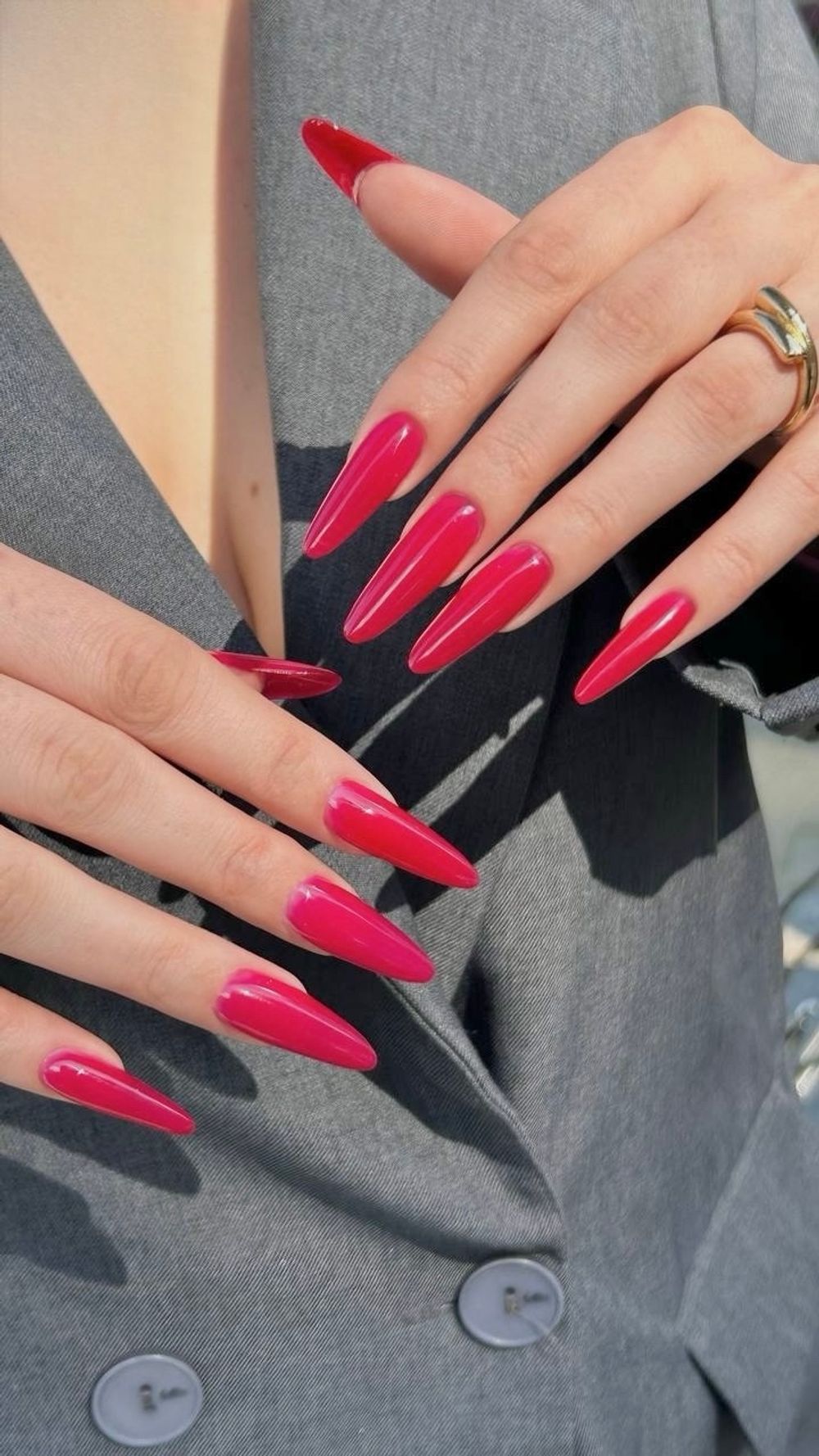 Monami Smart Fine Gel - Гель жесткий моделирующий бордовый, 15гр3