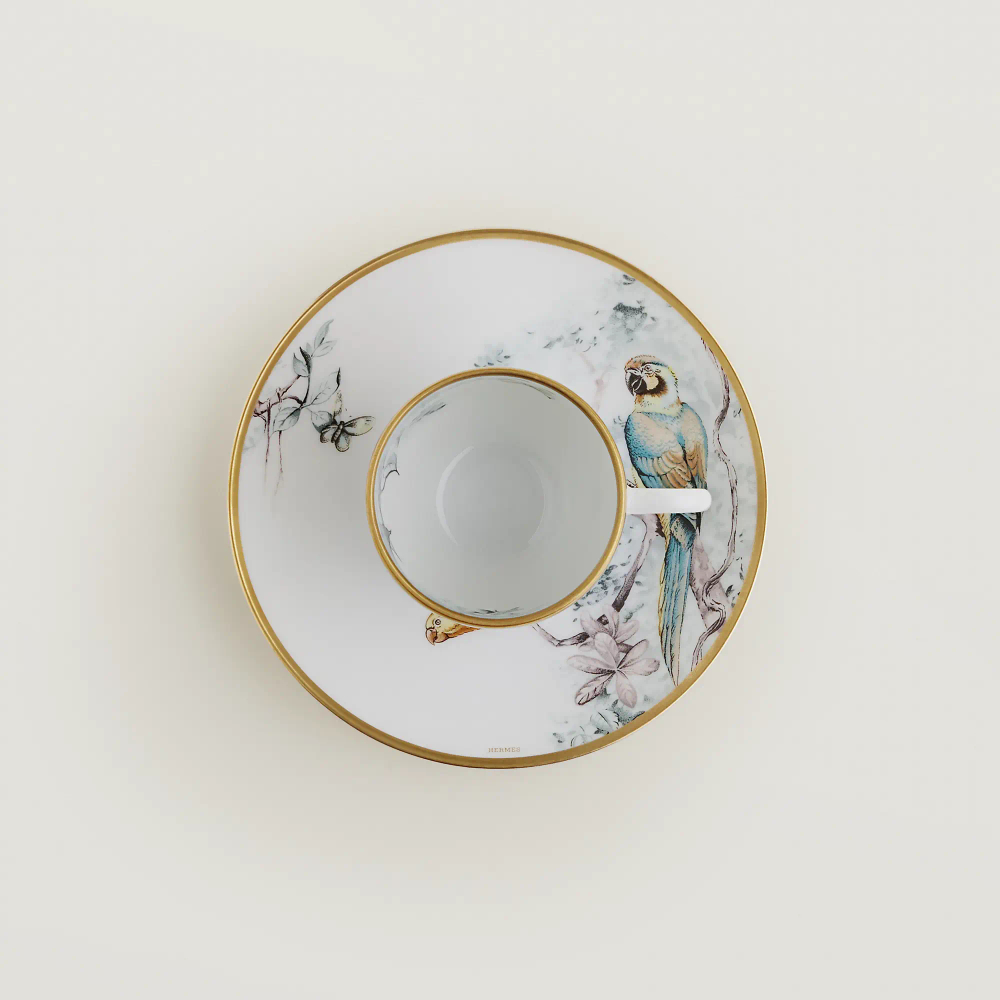 Кофейные чашки с блюдцем Carnets d'Еquateur (2 шт.)