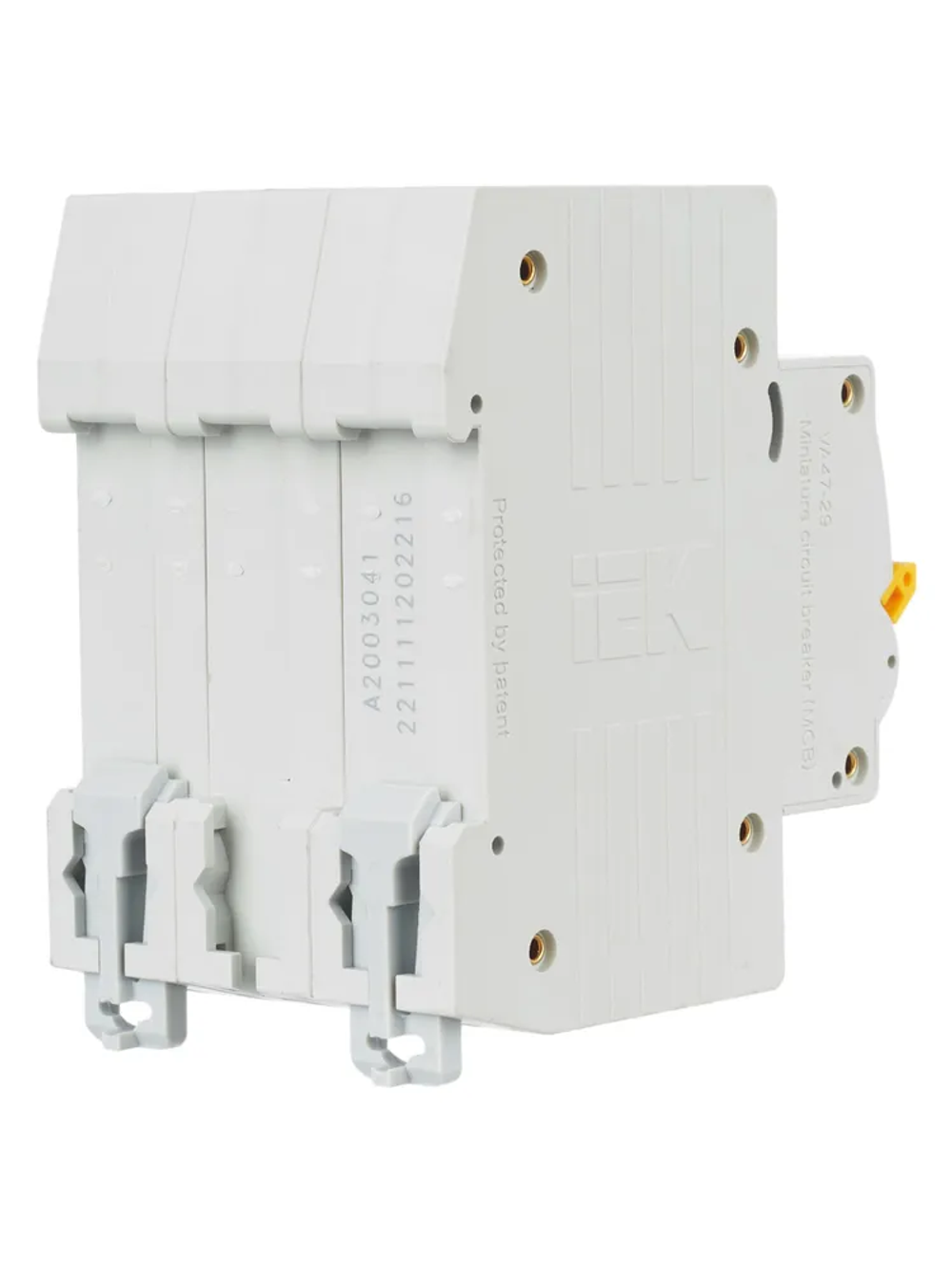 Автоматический выключатель 3P 63А IEK ВА47-29 (1шт)