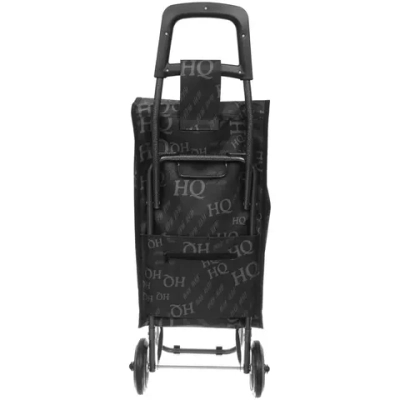 Тележка хозяйственная с сумкой (93*33*26см, колеса 14 см, грузоподъемность до 25 кг) черная SYD-007