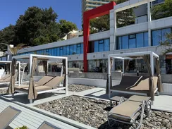 Шатер с лежаками Enigma, белый/тортора