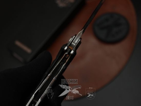 Складной нож НОКС Аватар М 334-189404 на подшипниках c клинком из стали AUS-8, рукоять G10