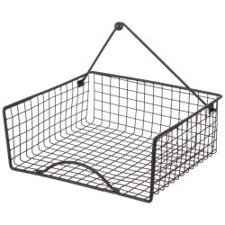 САЛФЕТНИЦА AGNESS 19*19*8СМ ЧЕРНАЯ (КОР=12ШТ)