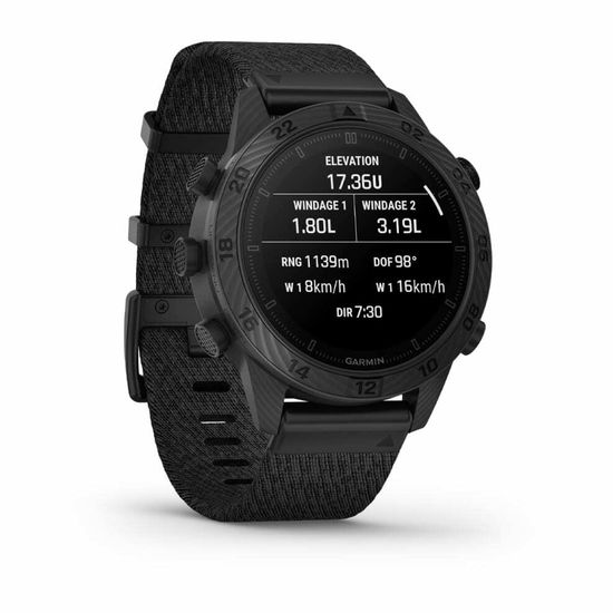 Люксовые мультиспортивные часы Garmin MARQ Commander (Gen 2) Carbon Edition 010-02722-01