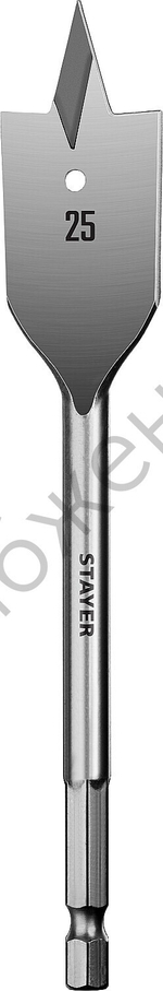 STAYER FLAT 25x152мм, сверло по дереву перовое