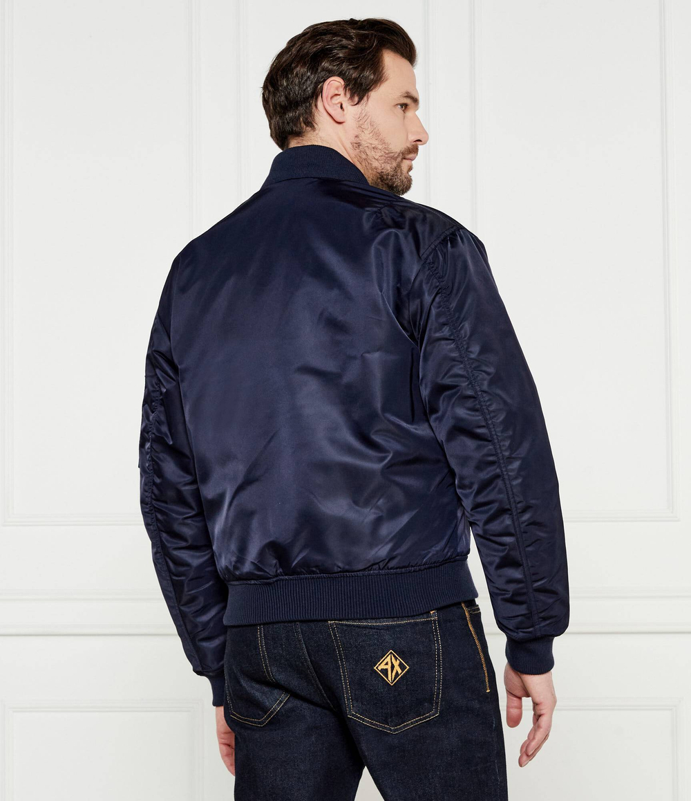 Куртка бомбер Flight Guess Jeans - темно-синий(M5RL81 WHAA2)