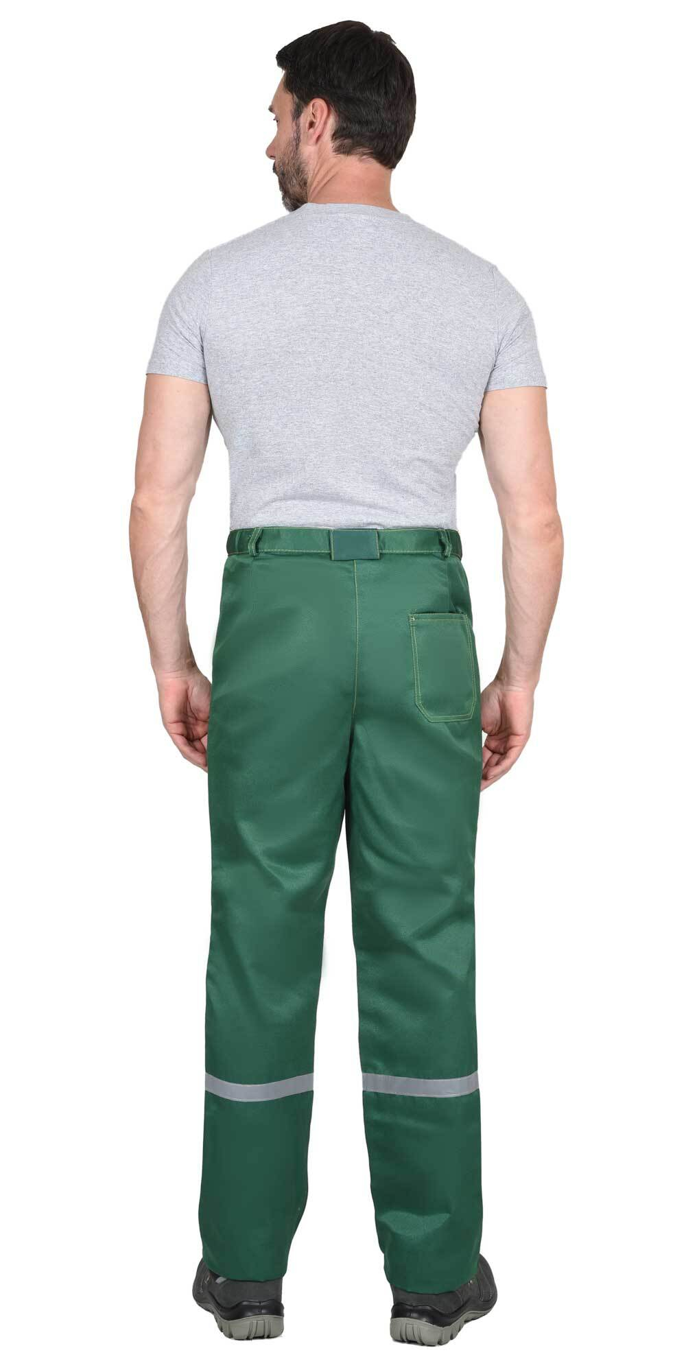 Костюм СИРИУС-МЕХАНИК куртка, брюки зелёный с жёлтым и СОП