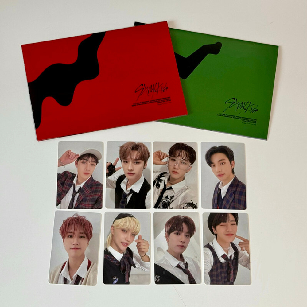 Комплект плакат и карта Stray Kids Christmas Evel