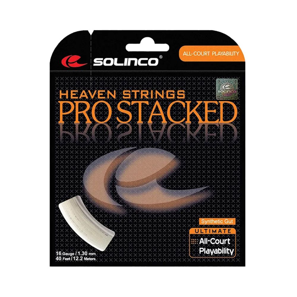 Струны теннисные Solinco Pro-Stacked String Set 12,2m - White