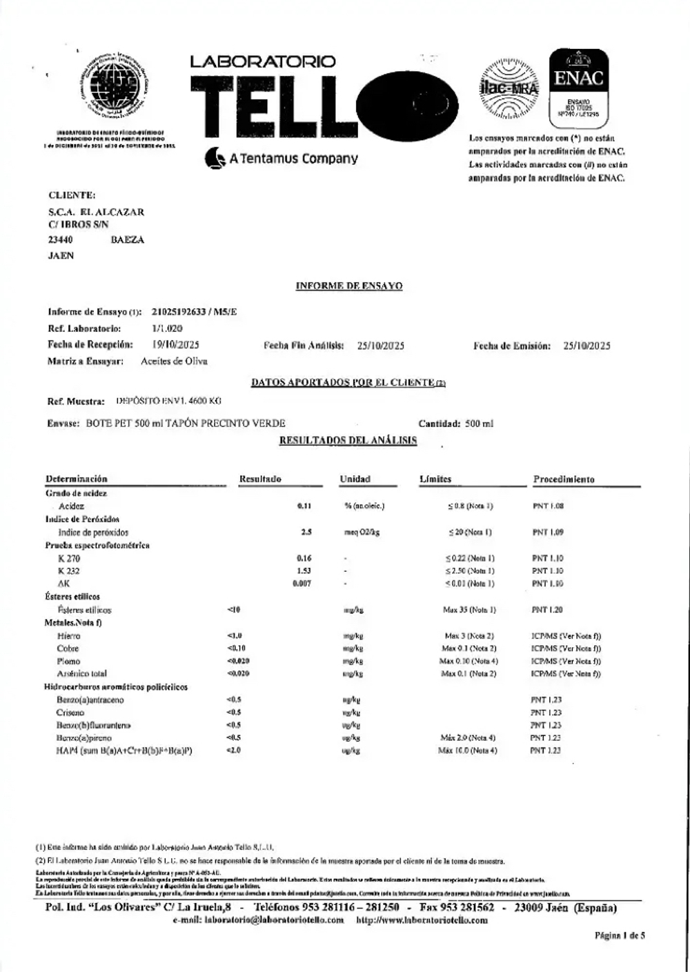 Оливковое масло "Gold Heritage Prеmium OLIBAЕZA" Extra Virgin, 500 мл, в подарочной тyбе, Испания