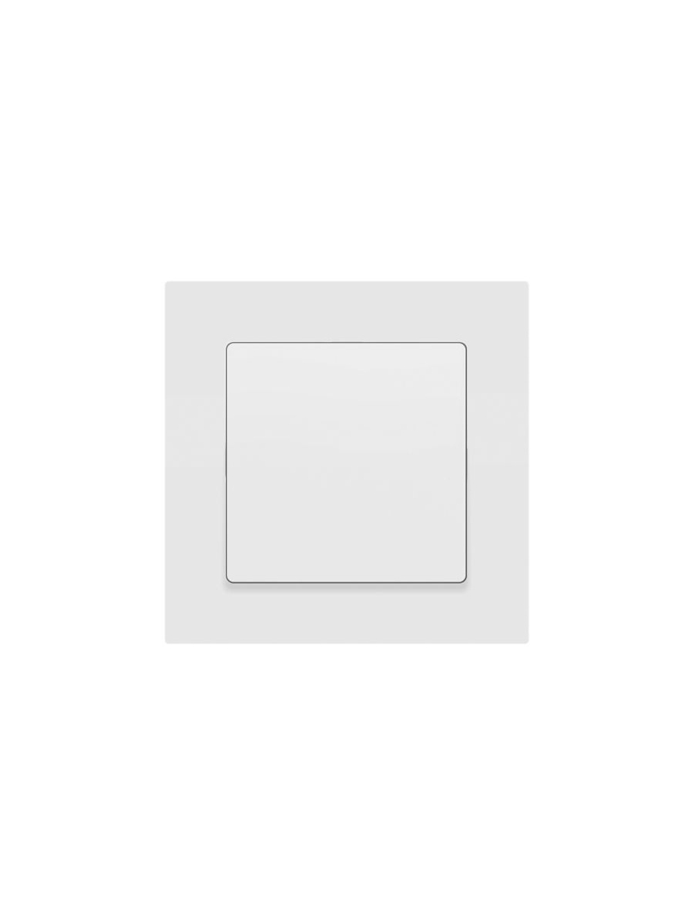 Выключатель 1-кл. СП Accent 6-101-01М 10А IP20 250В AL/CU бел. матов. Intro Б0063468
