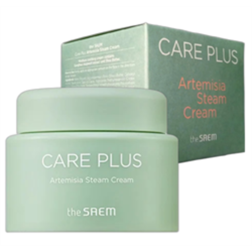 Увлажняющий паровой крем с полынью и маслом ши The Saem Care Plus Artemisia Steam Cream 100 мл