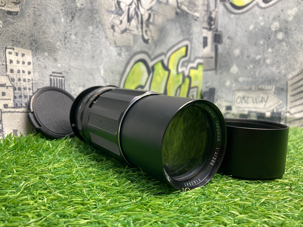 Super-Multi-Coated Takumar 4/200mm Canon EF
